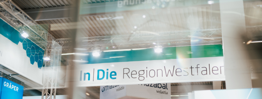 Gemeinsamer Messestand mit In|Die RegionWestfalen
